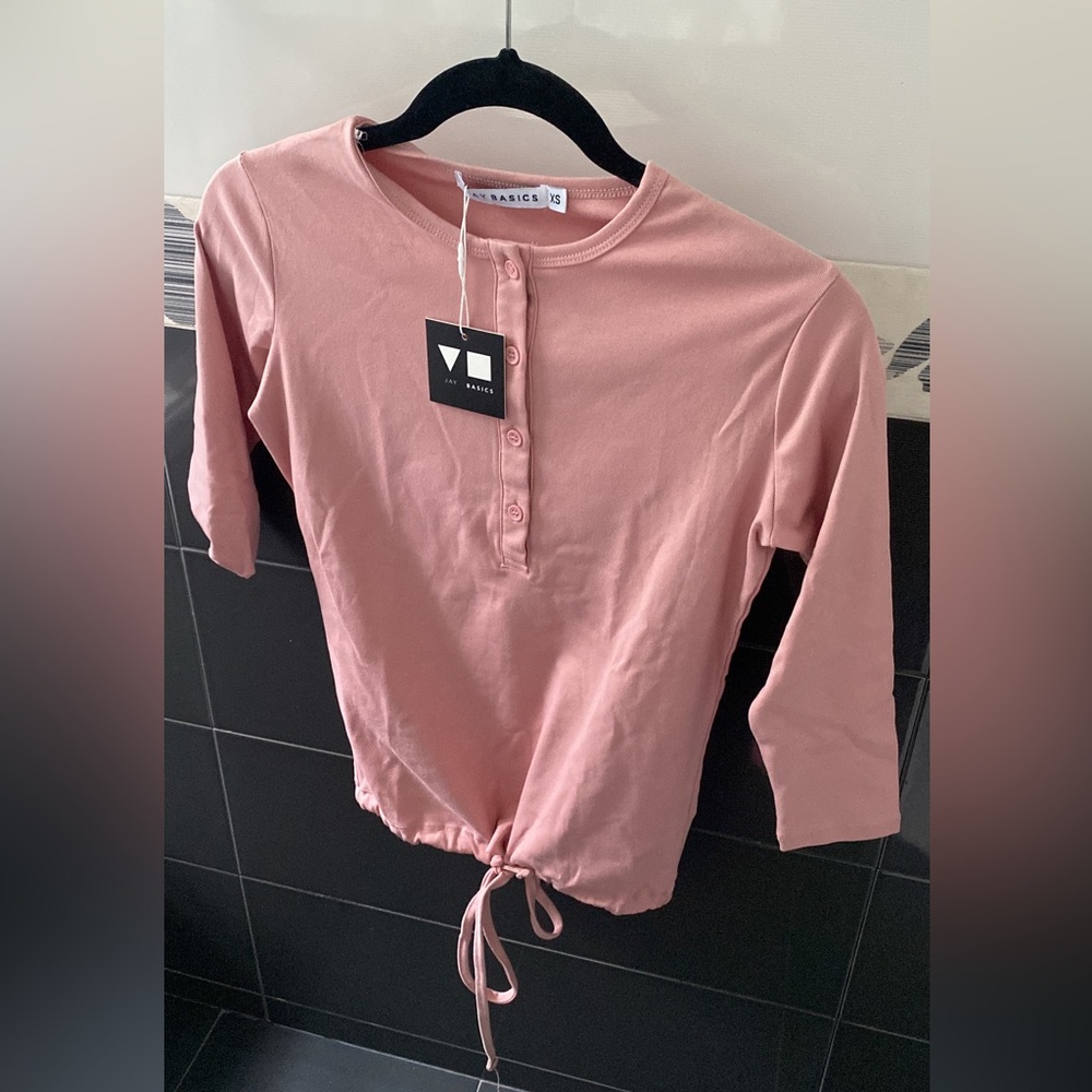 Button up tee